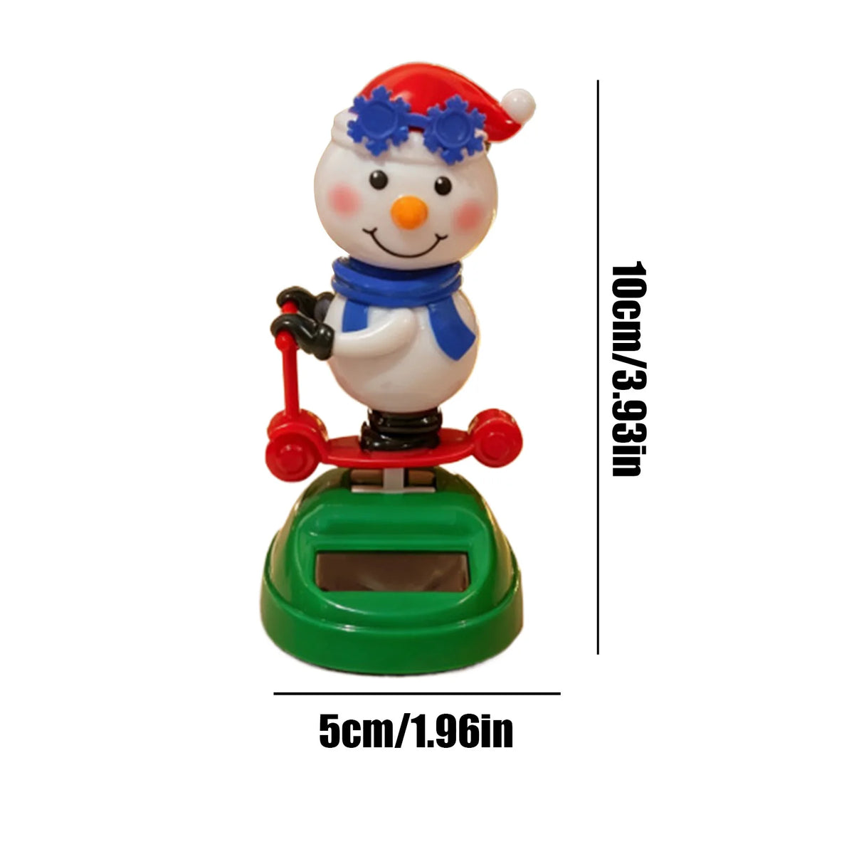 Solar Cactus Bobblehead Car Dashboard Ornament | Fun Gift Car Dashboard Ornament PLUSH B 1PC