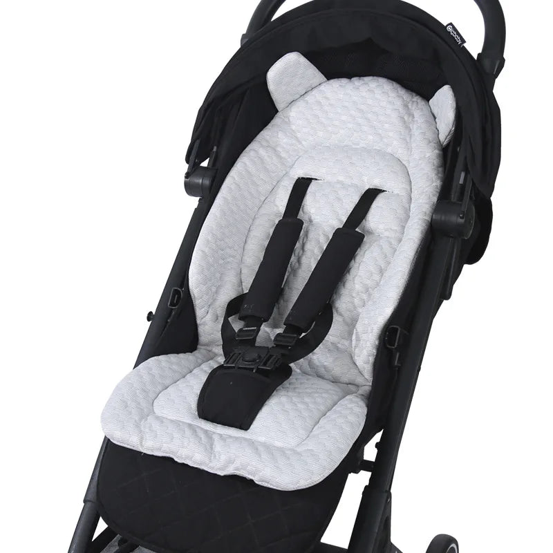 Baby Stroller Seat Pad – Double-Sided Cotton Infant Cushion Stroller Seat Pad PLUSH