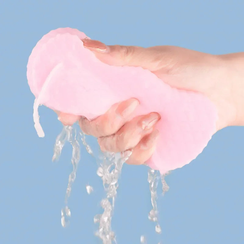 Pink Magic Exfoliating Bath Sponge – Body Scrub for All Ages Exfoliating Bath Sponge PLUSH