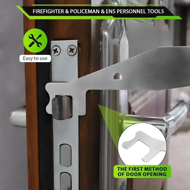 Multipurpose Stainless Steel Pry Bar & Lever Tool Set Multipurpose Pry Bar PLUSH