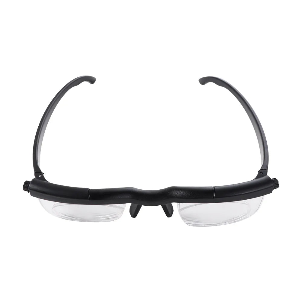 Adjustable Strength Variable Focus Glasses – Reading & Distance Adjustable Focus Glasses PLUSH Black