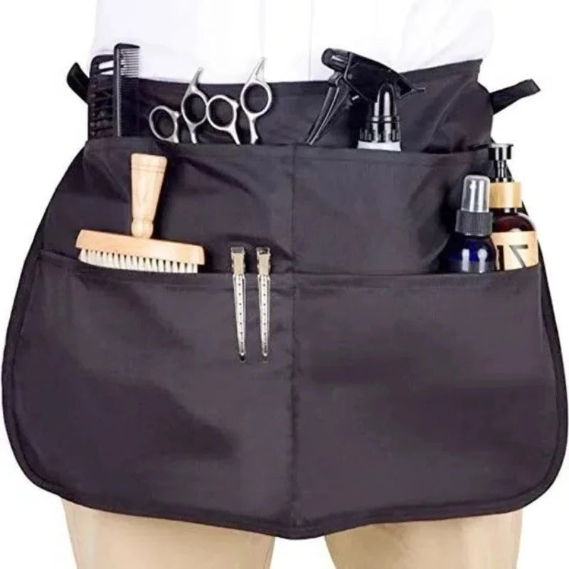Waterproof Barber Apron – Black Professional Hairdresser Apron Hairdresser Apron PLUSH