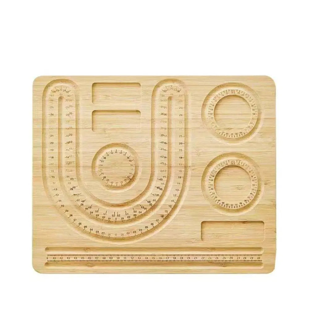 Jewelry Making Beading Board Tray with Scale – 5 Styles Jewelry Beading Board PLUSH Style 2