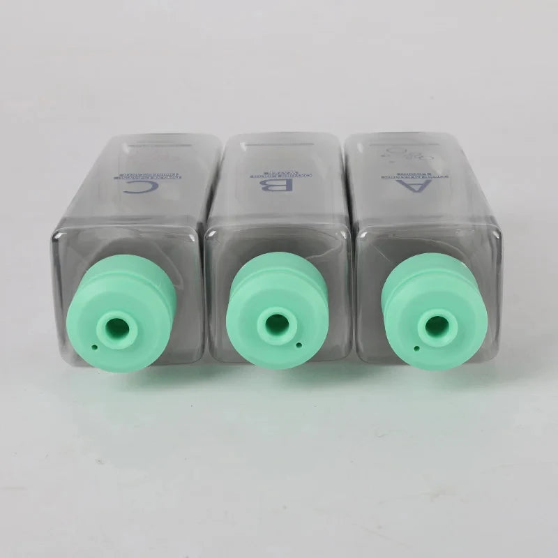 3-Pack Dermabrasion Replacement Bottles – Hydro Beauty Machine Skincare Machine Bottles PLUSH