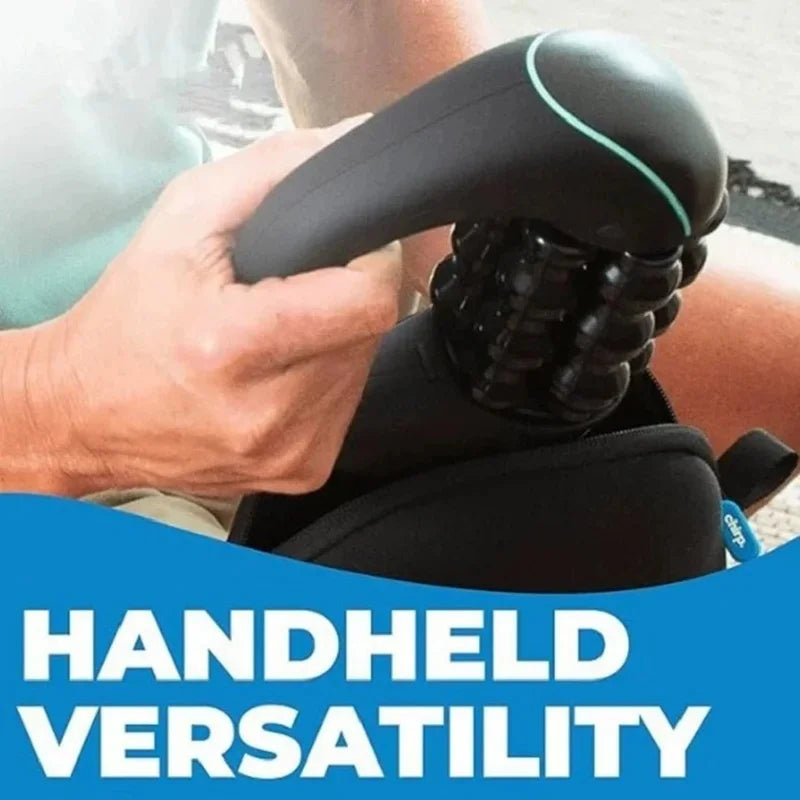 Electric Rolling Percussive Massager – Handheld Full Body Handheld Massager PLUSH