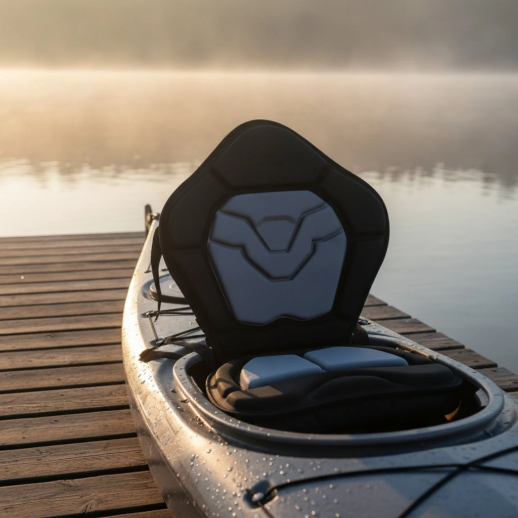 Adjustable Kayak Seat with High Backrest – Ergonomic Support Kayak Seat PLUSH