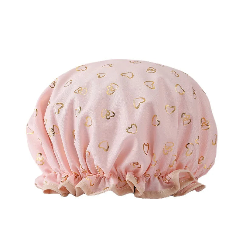 Fawn Shower Cap – Waterproof Bathing Cap for Women Shower Cap PLUSH