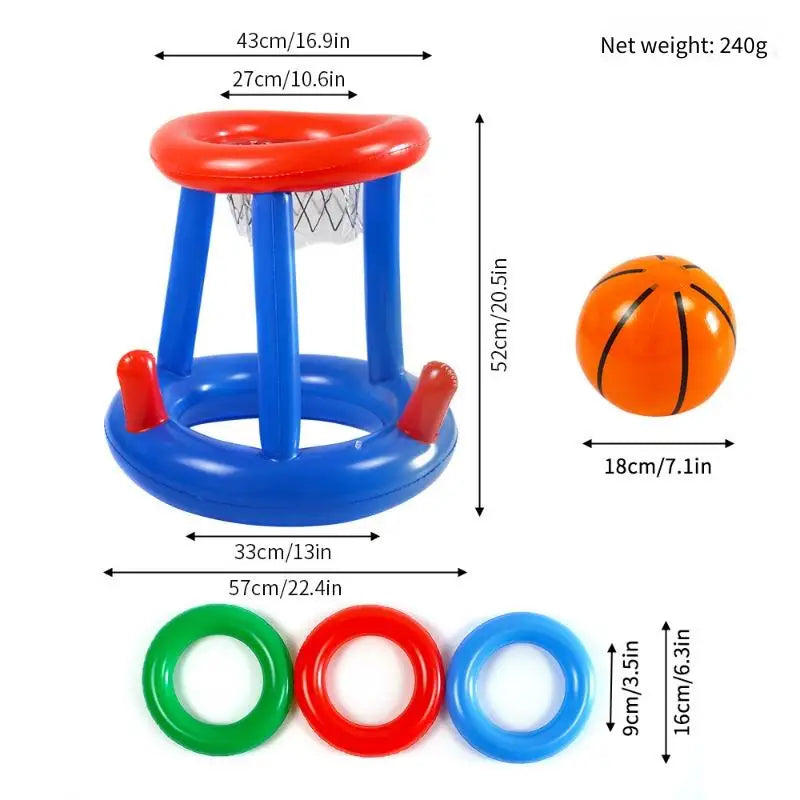 Inflatable Bowling Set – PVC Kids Toy for Pool, Beach & Parties Inflatable Lawn Game PLUSH