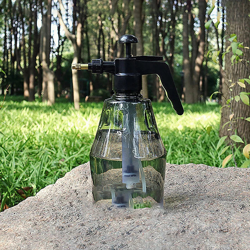 1.5L Hand Pressure Garden Sprayer – 2-in-1 Pump Bottle Garden Pump Sprayer PLUSH