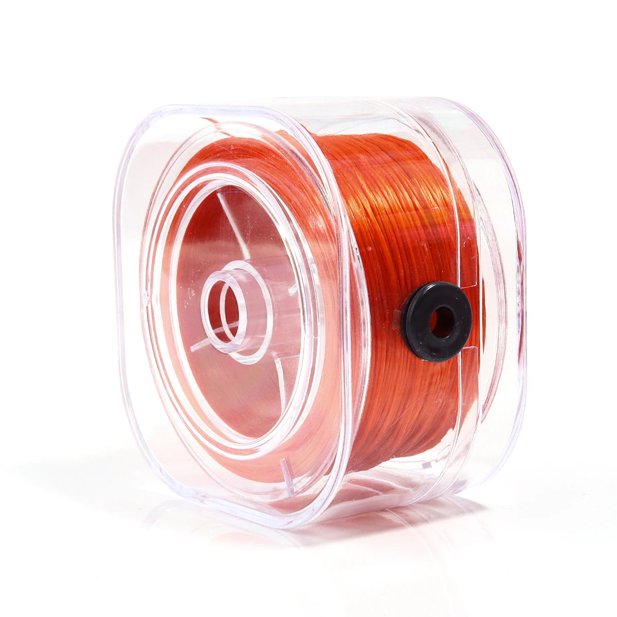 90m Flat Elastic Cord 0.8mm Stretch Thread – DIY Jewelry Making Elastic Beading Cord PLUSH orange