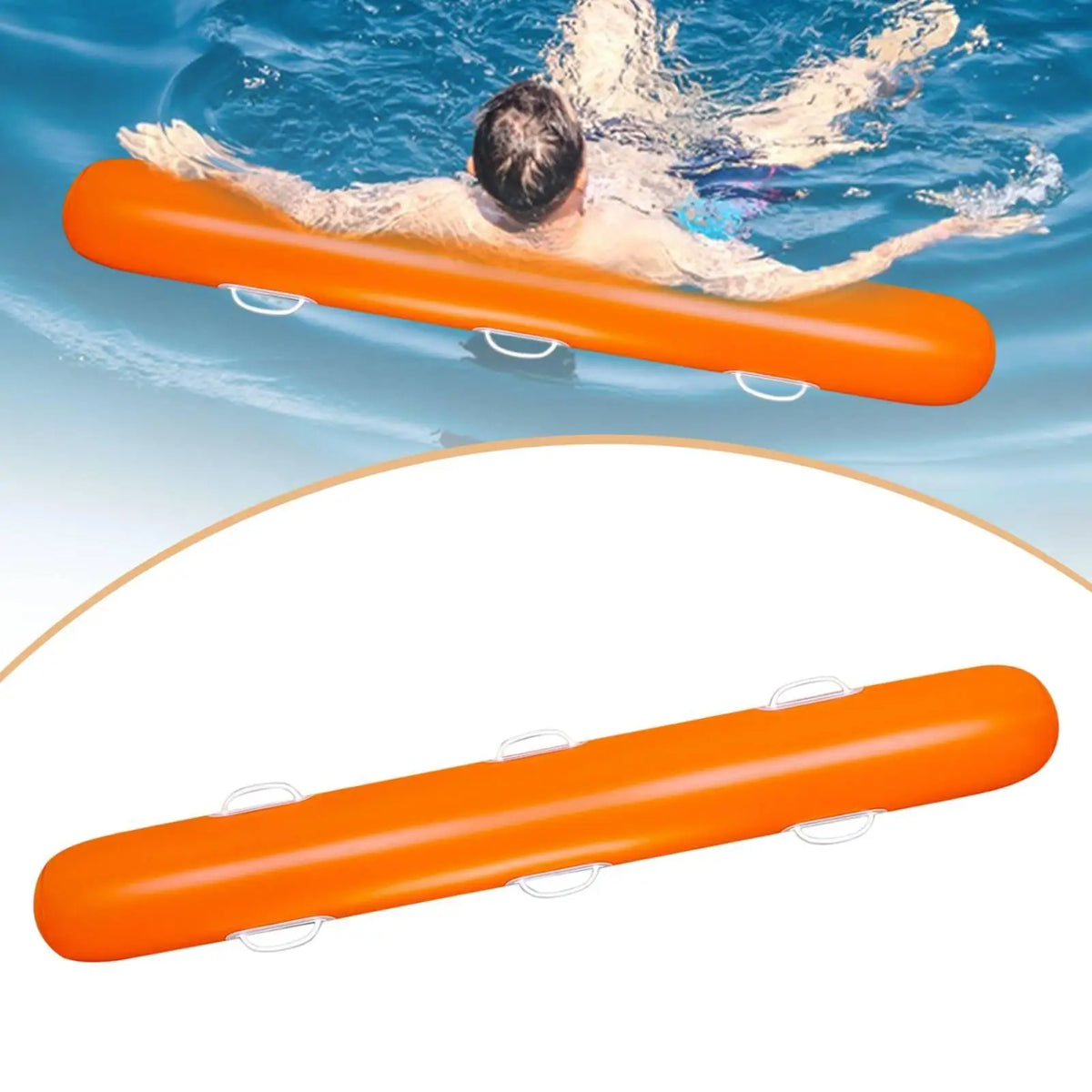 Tooyful Inflatable Pool Noodle 150cm – Buoyant PVC Swim Float Inflatable Pool Float PLUSH