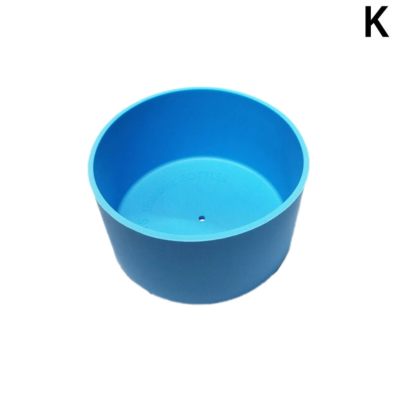 Silicone Cup Boot Bottom Cover for 40oz 30oz 20oz Tumblers Bottle Boot Sleeve PLUSH 9cm Blue