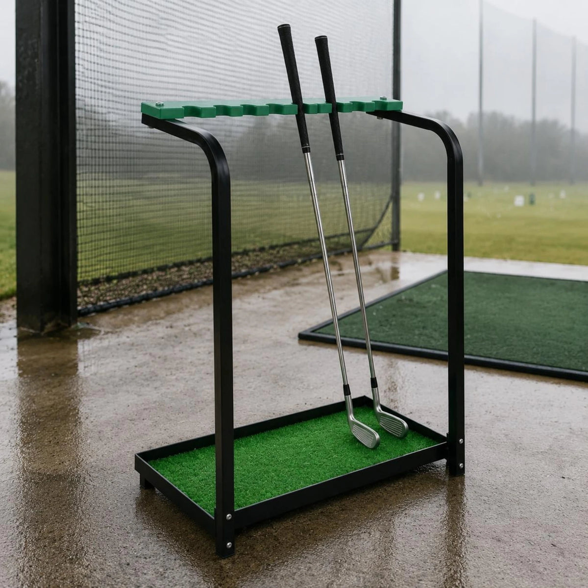 Golf Club Storage Rack – Freestanding 13-Club Shelf Golf Club Rack PLUSH