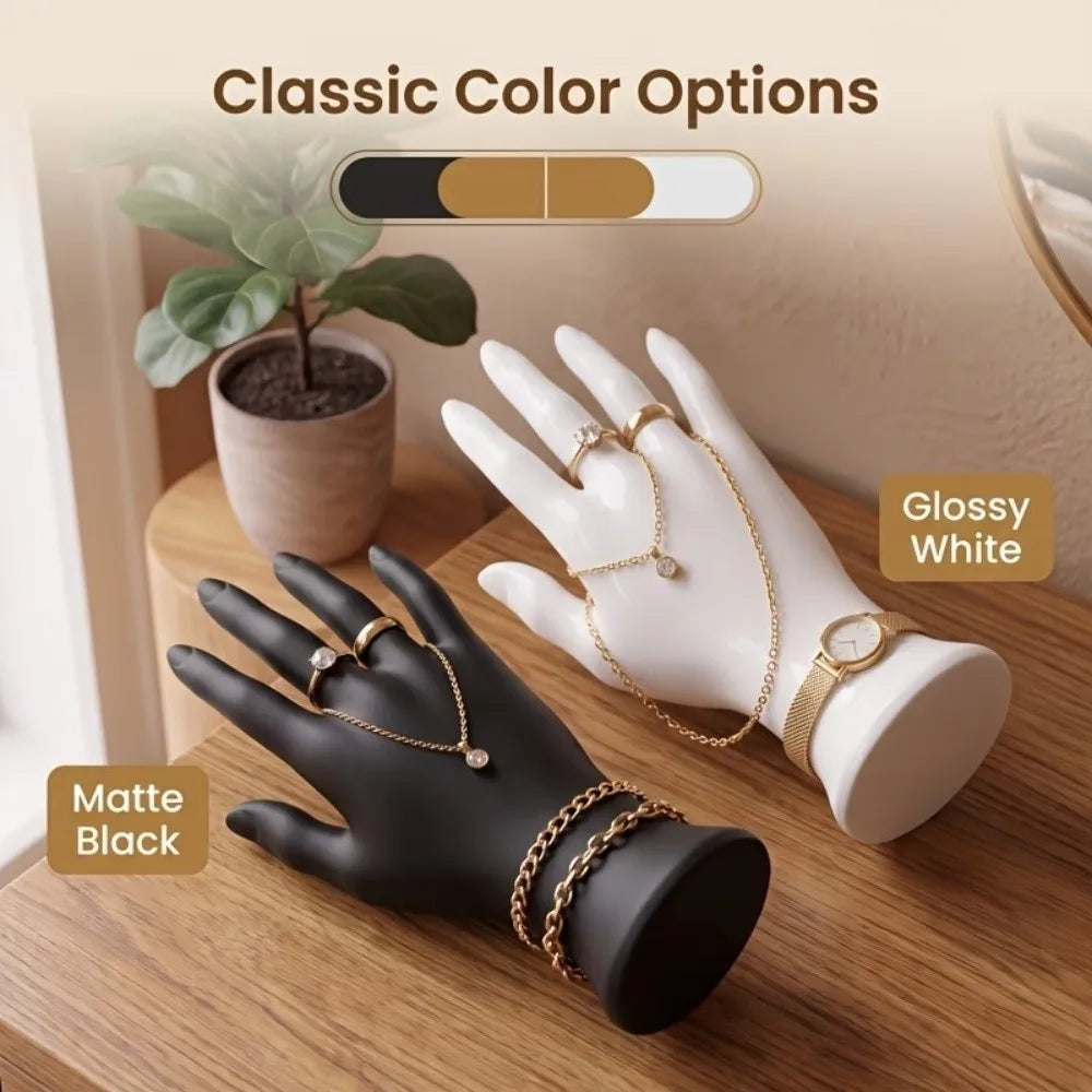 3D Printed Jewelry Display Hand Model – Ring & Bracelet Holder Jewelry Display Stand PLUSH