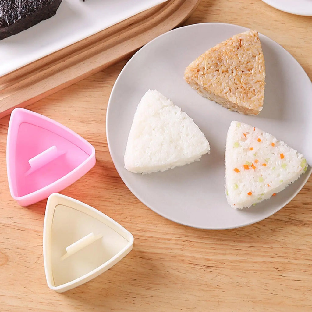 Triangle Onigiri Mold – Rice Ball Maker Press | Sushi Tool Sushi Mold Tool PLUSH