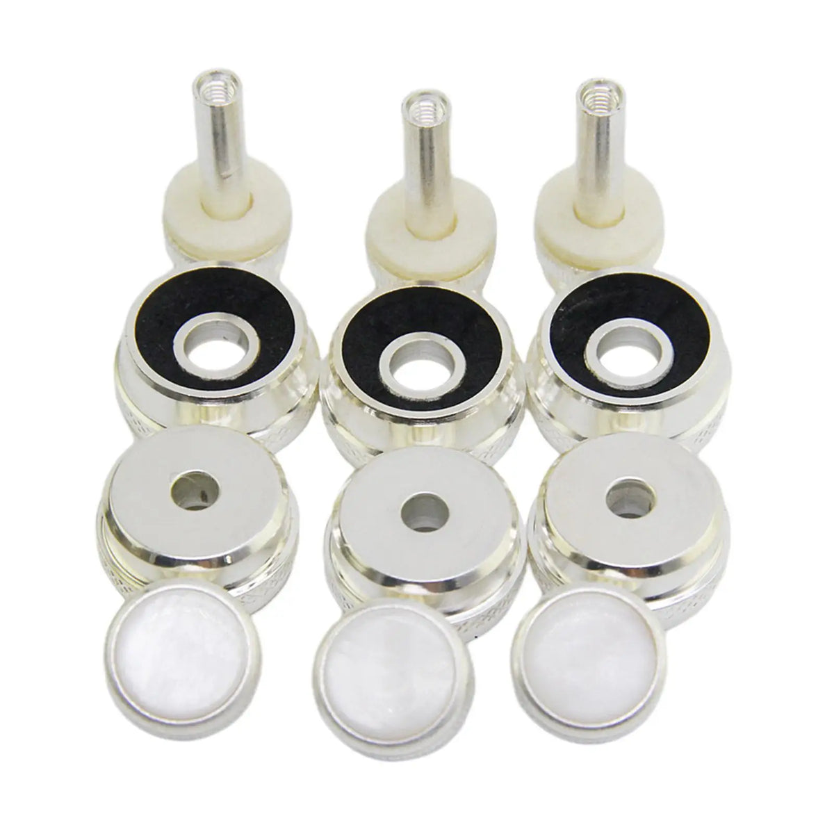 Trumpet Valve Repair Kit – Caps, Finger Buttons & Connecting Rods Trumpet Repair Kit PLUSH
