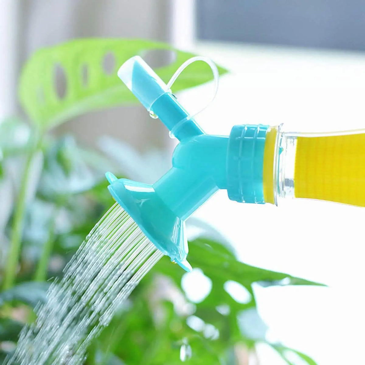 Sunflower Bottle Cap Watering Nozzle – Dual-Mode Sprinkler Garden Watering Nozzle PLUSH
