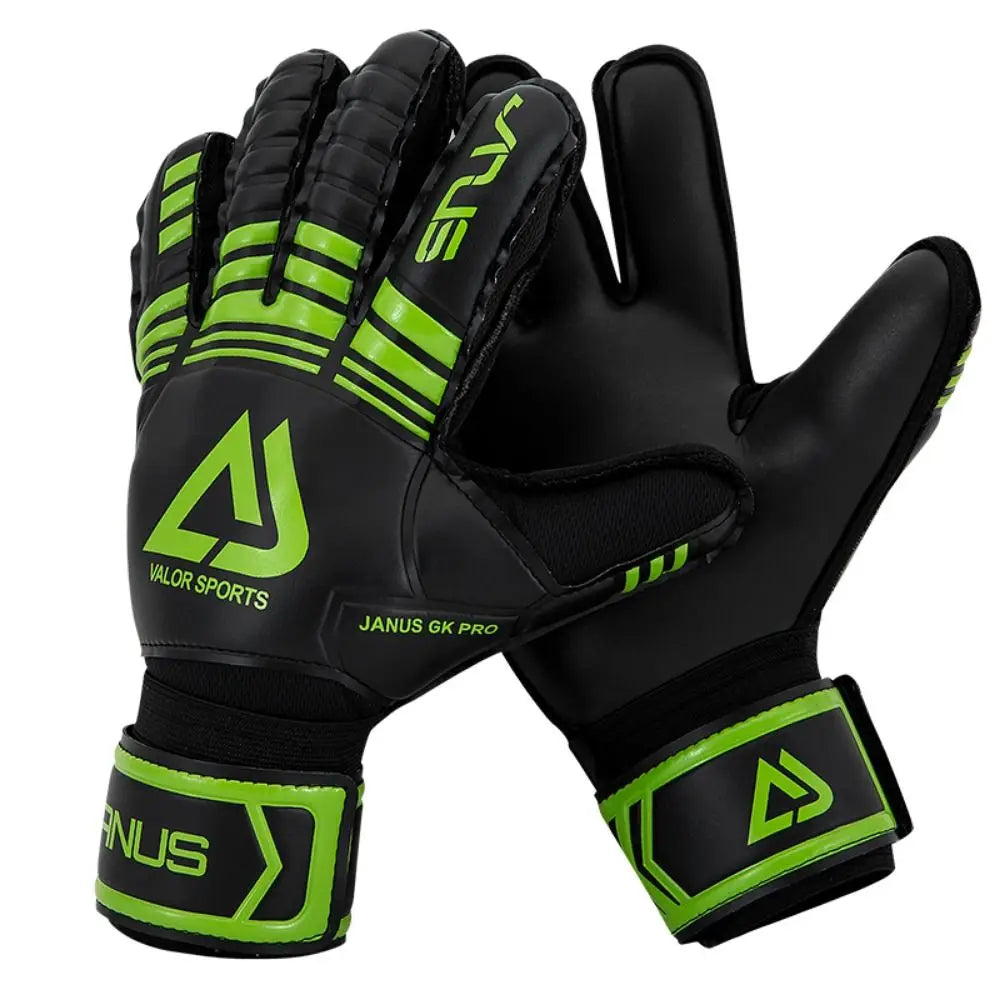 Latex Soccer Goalkeeper Gloves – Non-Slip Finger Protection Goalkeeper Gloves PLUSH size 7