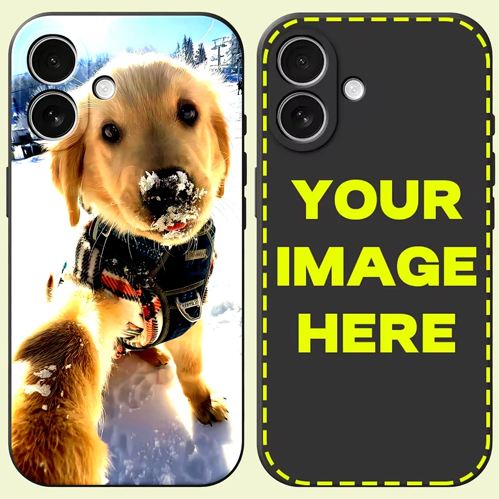 Custom Photo iPhone Case – Shockproof Silicone All Models Custom Phone Case PLUSH