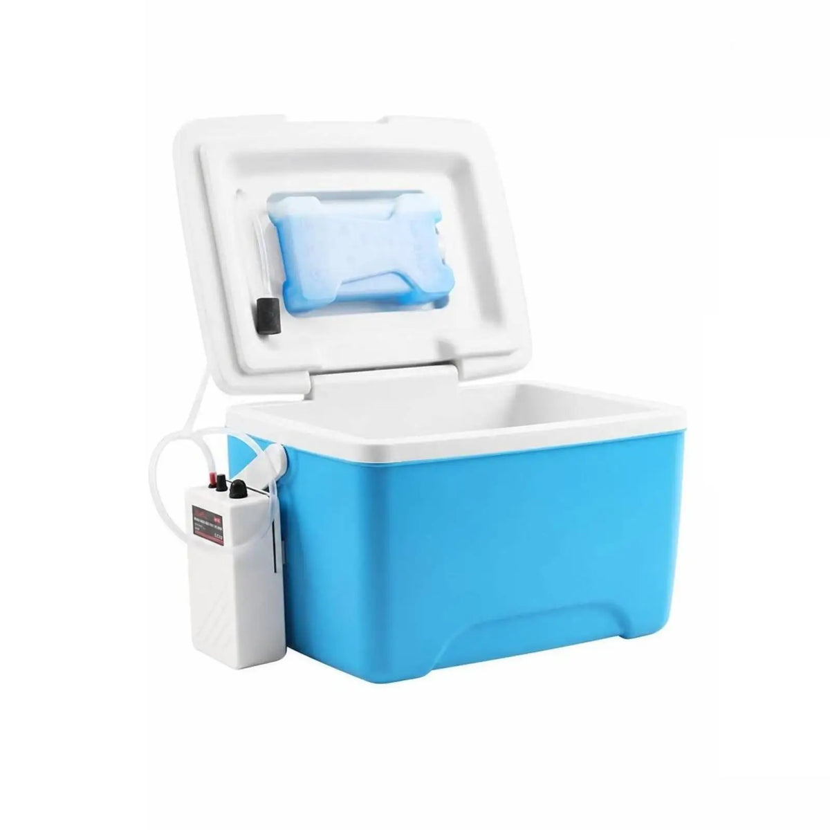 Heavy Duty Fishing Ice Chest with Aeration Pump & Hinged Lid Fishing Ice Chest PLUSH