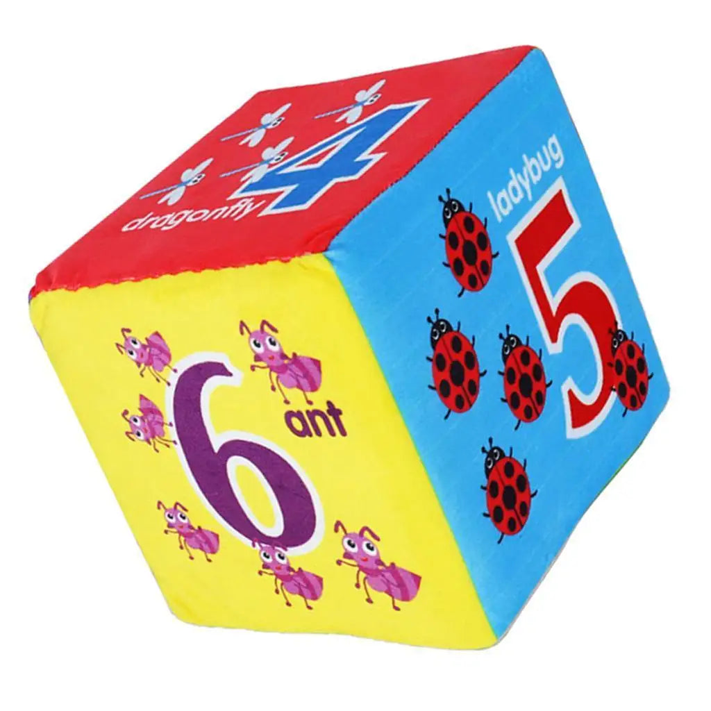 15cm Large Soft Foam Dice – Math Teaching Cube for Kids Educational Foam Dice PLUSH