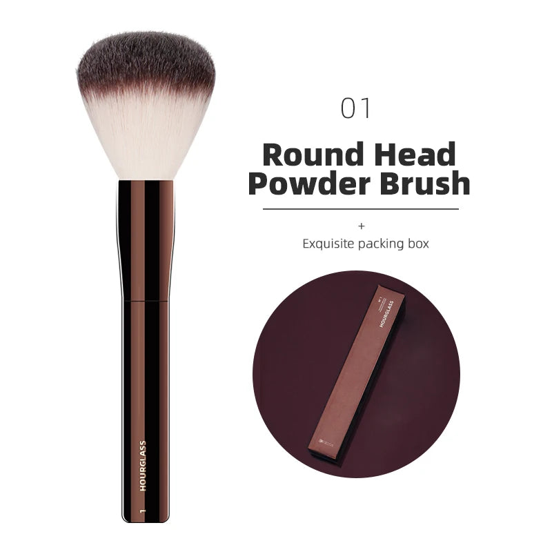Hourglass Professional Retractable Makeup Brush Set Professional Makeup Brush PLUSH 01