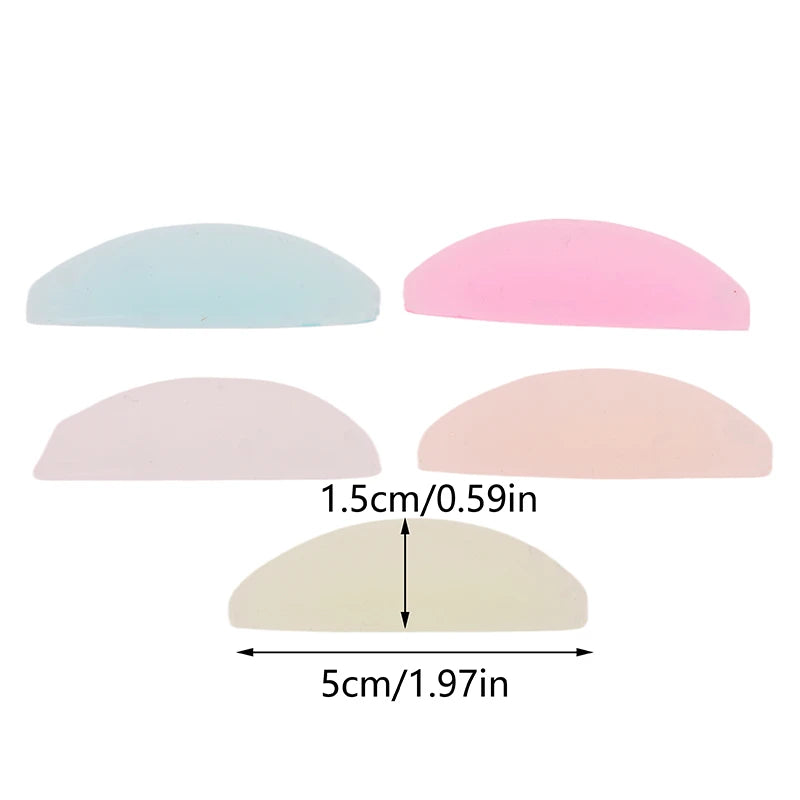 Silicone Eyelash Perm Pads – Lash Lifting Shield Rods 1 Pair Lash Lifting Pads PLUSH