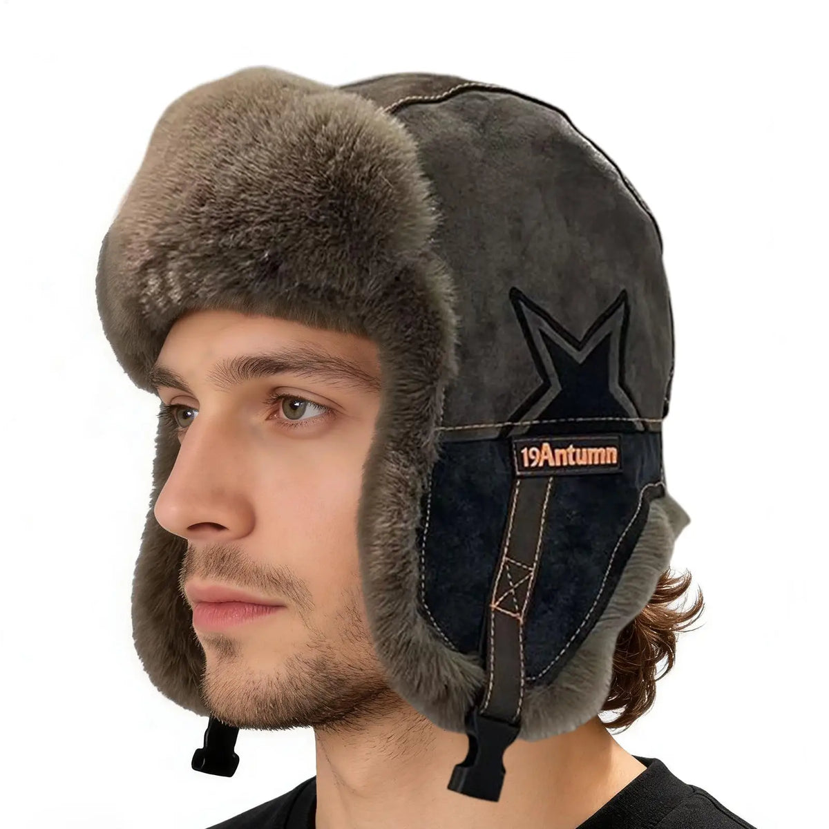 Winter Plush Trapper Hat with Earflaps – Men & Women Winter Trapper Hat PLUSH