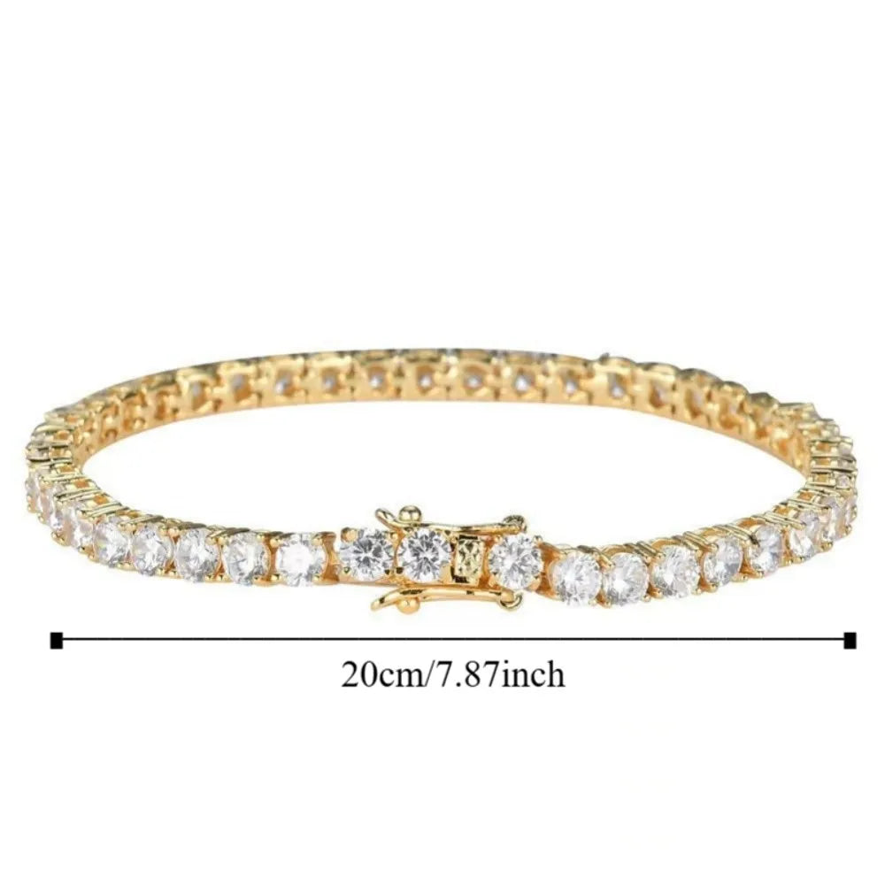 Waterproof Colorful Rhinestone Crystal Bangle Bracelet Rhinestone Bangle Bracelet PLUSH
