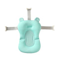 Foldable Baby Bath Seat Support Mat – Anti-Slip Cushion Baby Bath Support Mat PLUSH Blue2