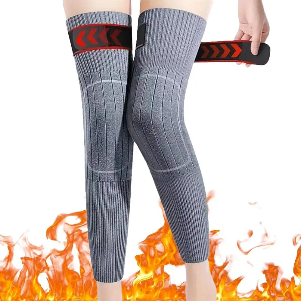Thermal Knee Warmers – Windproof Fleece Leg Sleeves | PLUSH Thermal Knee Warmers PLUSH