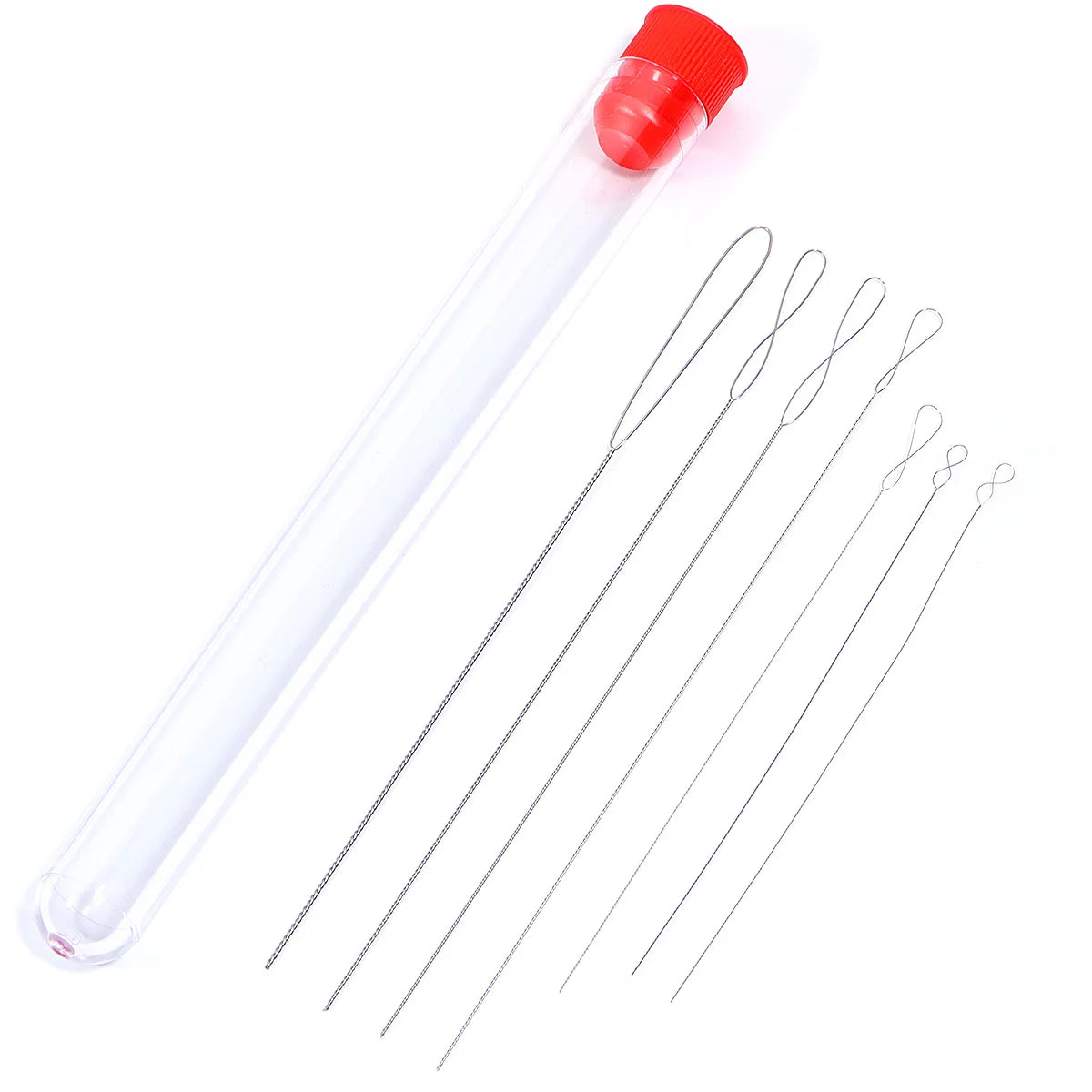 Big Eye Curved Beading Needles 5-7pcs | DIY Jewelry Making Beading Needles PLUSH
