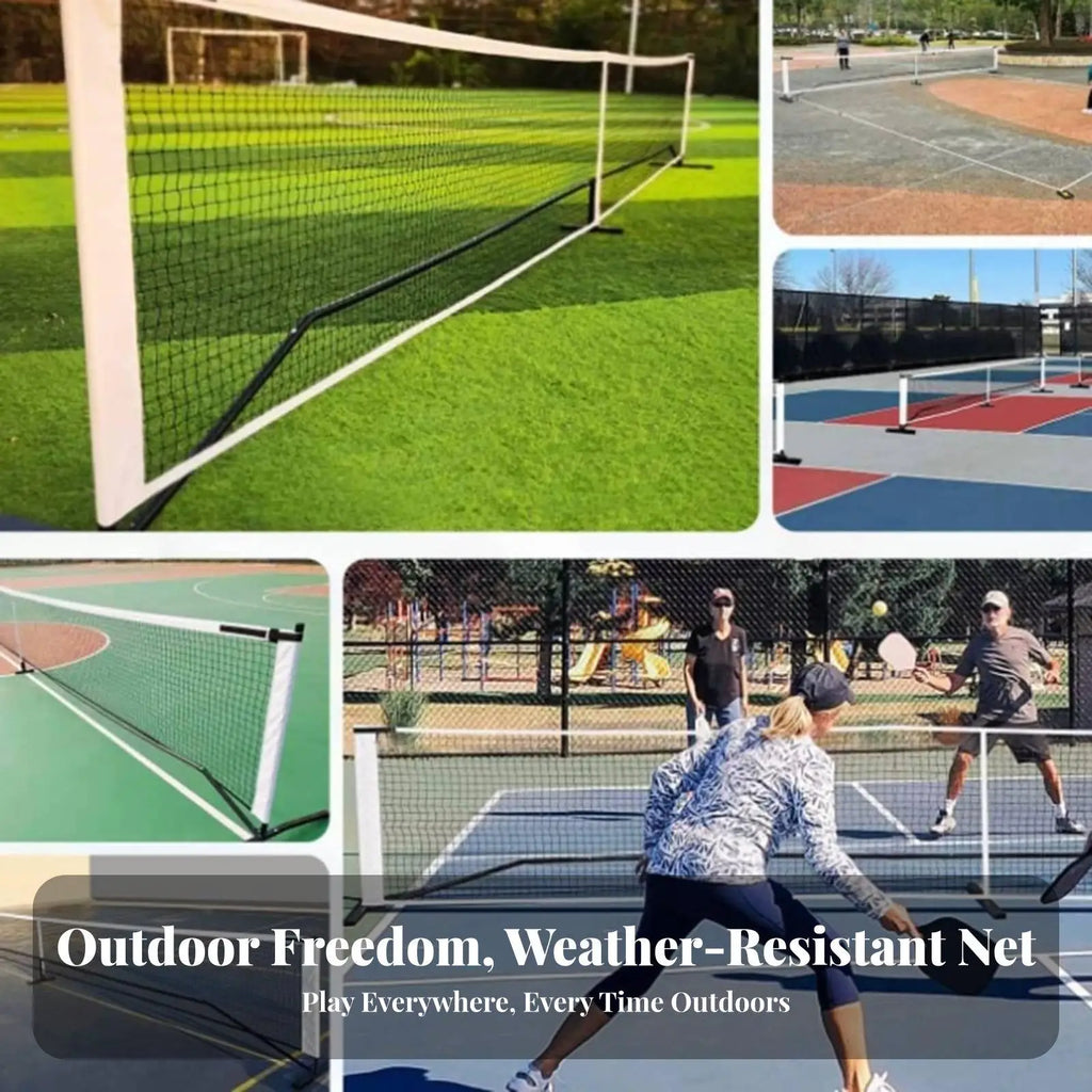 Portable 22ft Pickleball Replacement Net – Fast Outdoor Setup Pickleball Net PLUSH