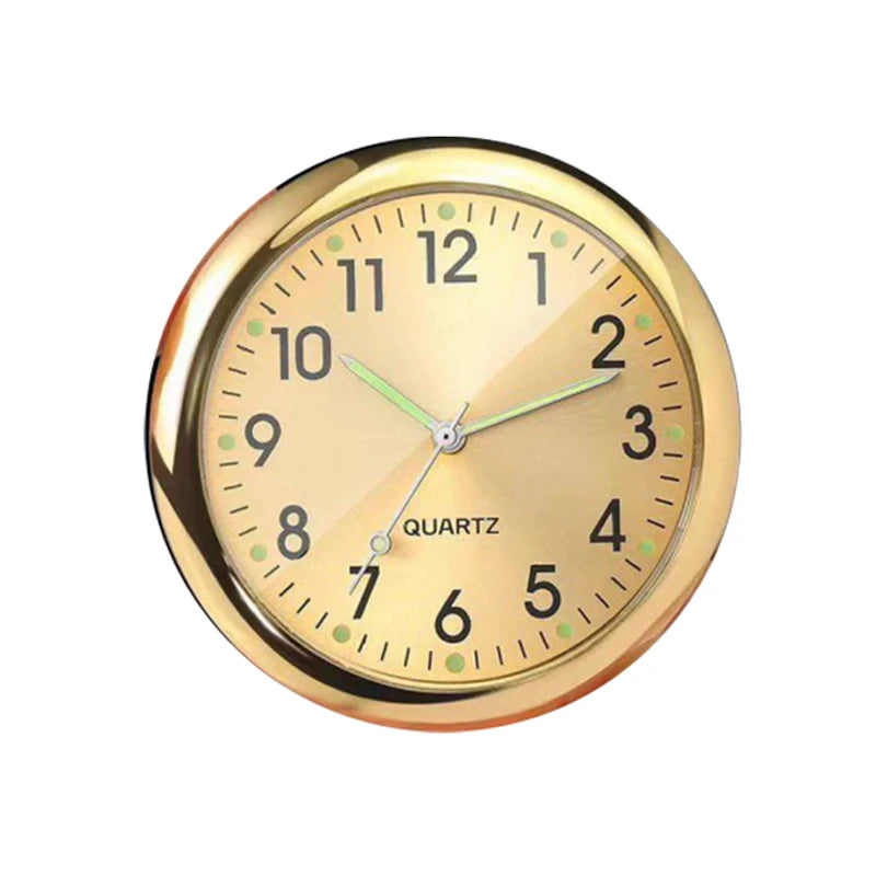 Luminous Analog Car Dashboard Clock – Mini Interior Decor Car Dashboard Clock PLUSH A2