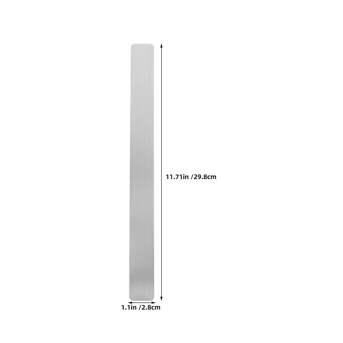 6pcs Self-Adhesive Iron Strips for Magnetic Wall Display Board Magnetic Wall Strips PLUSH