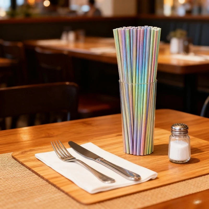Disposable Paper Straws 25/50/100pcs – Party & Cocktail Straws Disposable Paper Straws PLUSH