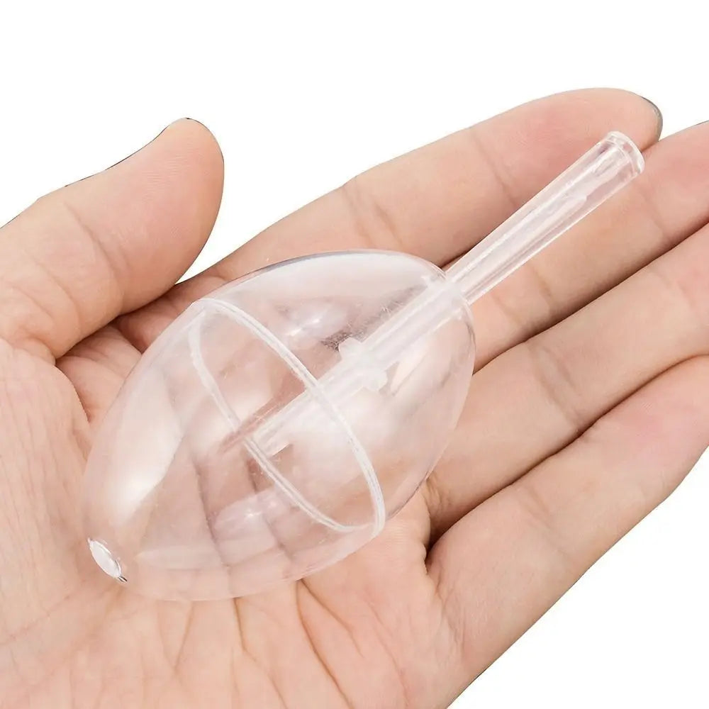 Transparent Oval Bubble Fishing Float – Sensitive Vertical Buoy Fishing Float PLUSH