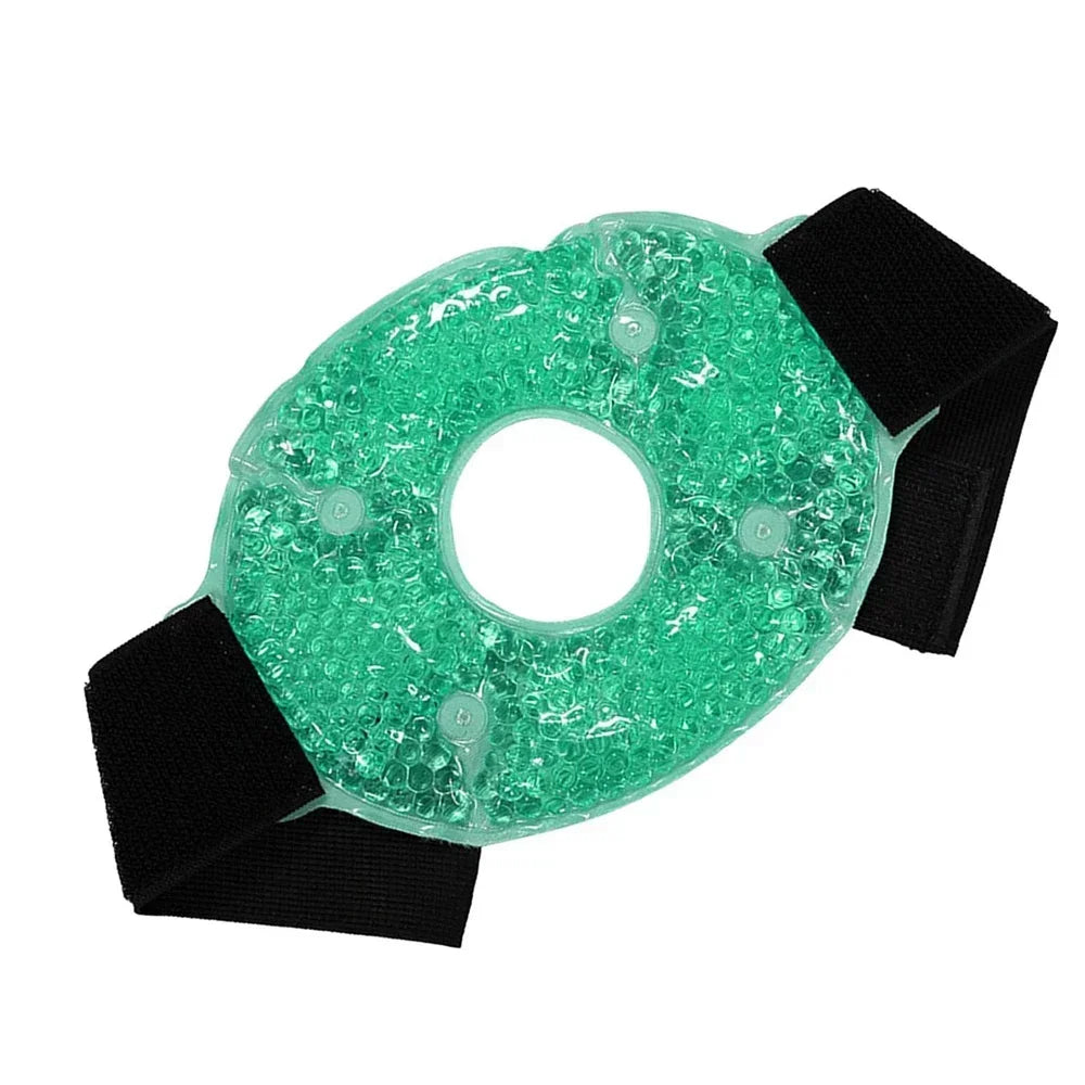 Reusable Hot Cold Gel Pack – Knee, Foot & Joint Wrap Hot Cold Gel Pack PLUSH Green