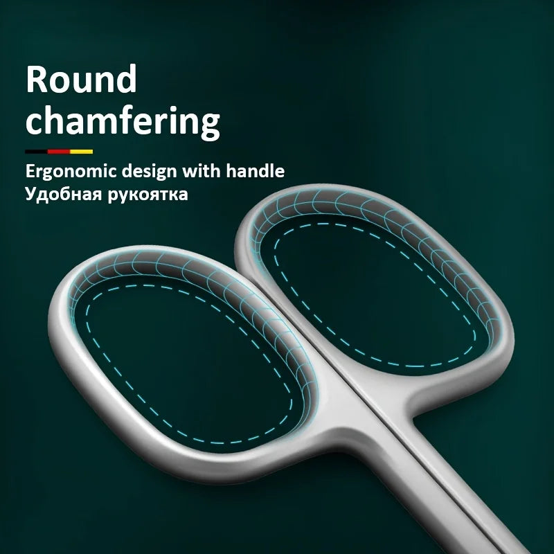 Stainless Steel Cuticle Scissors – Nail & Dead Skin Trimmer Cuticle Scissors PLUSH