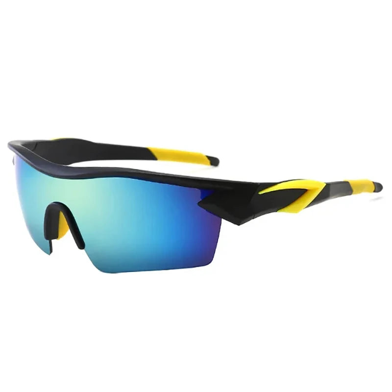 RIDERACE UV400 Cycling Sunglasses – MTB, Road Bike & Outdoor Cycling Sunglasses PLUSH Gold
