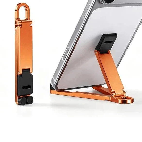 Mini Foldable Keychain Phone Stand – Multi-Angle Hands-Free Phone Stand PLUSH A1