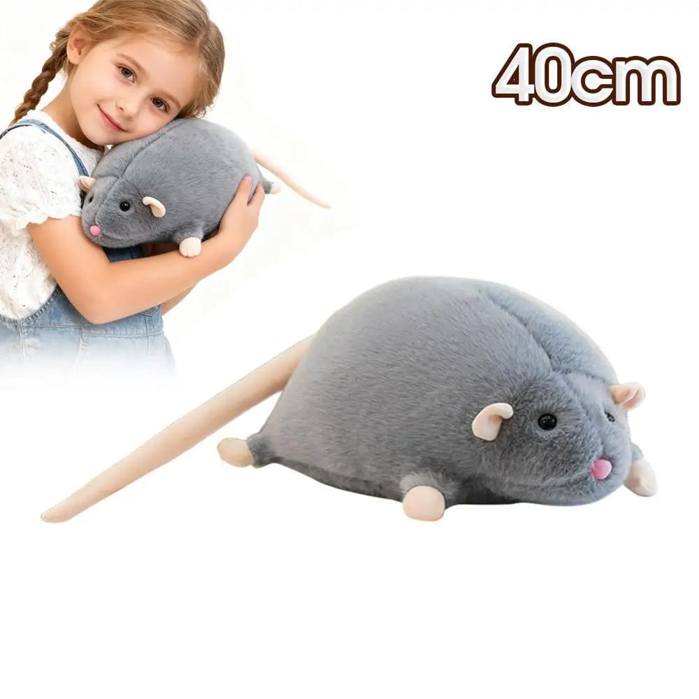 30cm Cute Mouse Plush Toy – Soft Cartoon Rat Stuffed Animal Stuffed Plush Toy PLUSH Gray