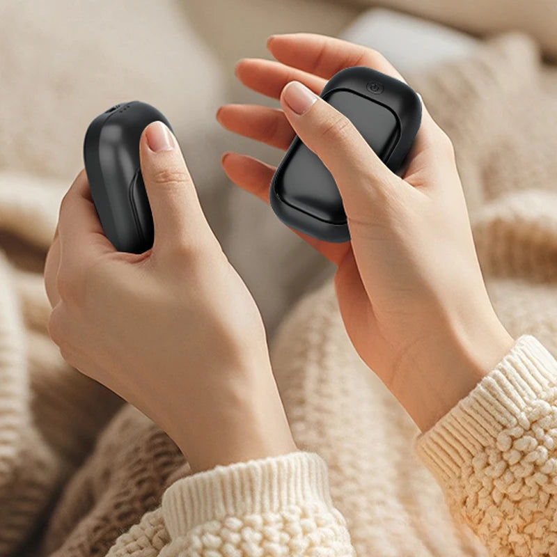 2-in-1 Electric Hand Warmer – 3 Heat Levels for Winter Electric Hand Warmer PLUSH