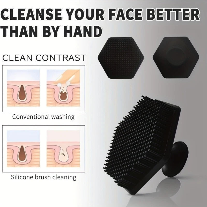 Men's Beard Brush – Soft Bristle Grooming & Shaving Tool Beard Grooming Brush PLUSH