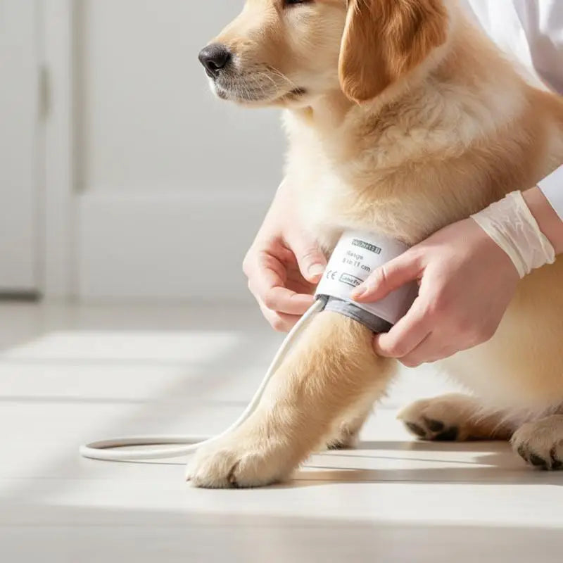 Disposable Pet Blood Pressure Cuff – Latex-Free, 5 Sizes Veterinary Pet Cuff PLUSH