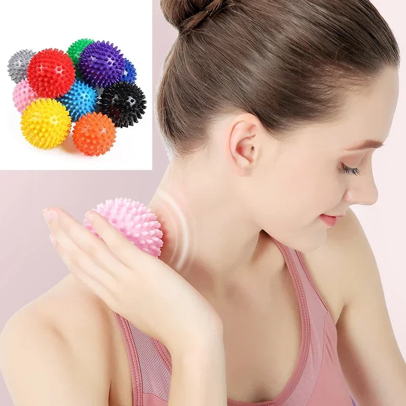PVC Spiked Massage Ball – Trigger Point Fitness 7cm & 9cm Spiked Massage Ball PLUSH