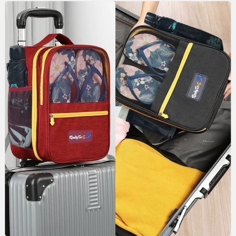 Multifunctional Travel Bag – Shoe & Storage Organizer Pouch Travel Storage Bag PLUSH