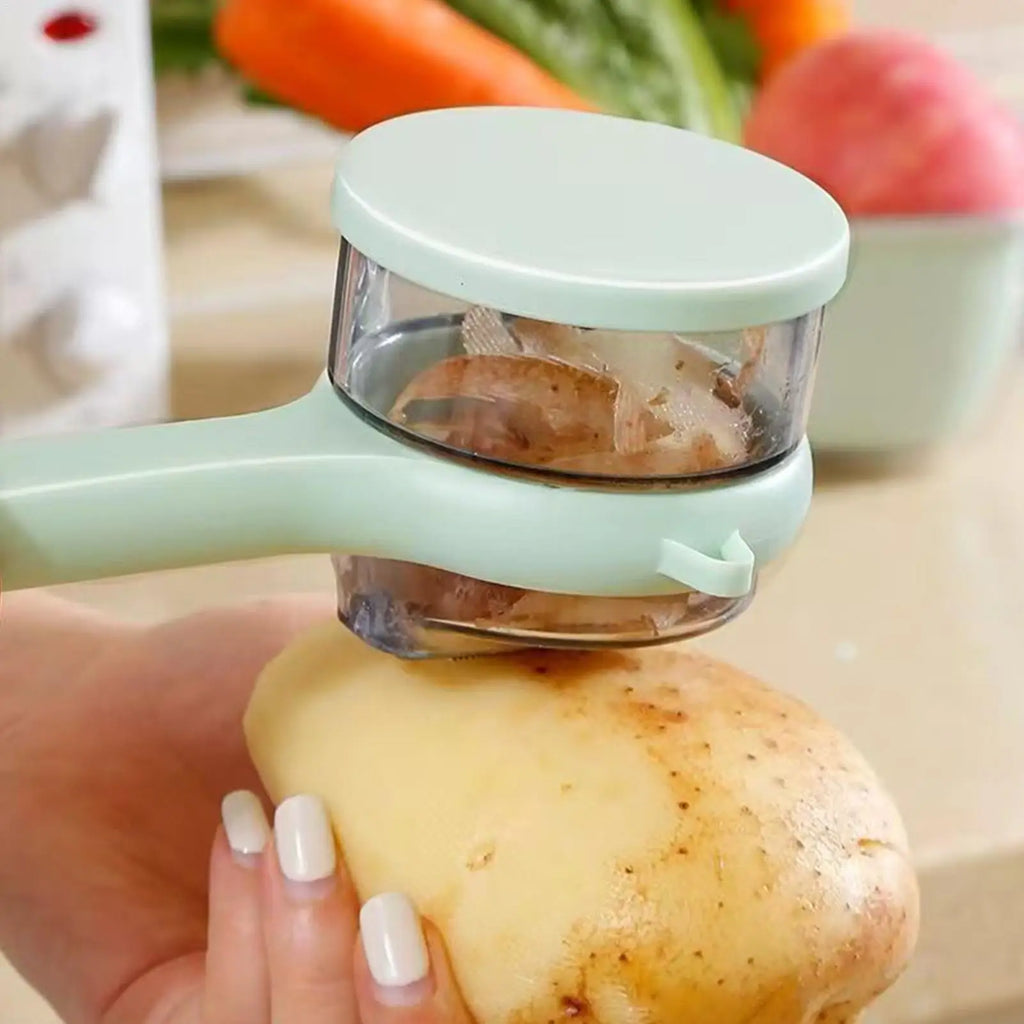 Double-Sided Vegetable Peeler with Storage Box | Kitchen Tool Vegetable Peeler PLUSH