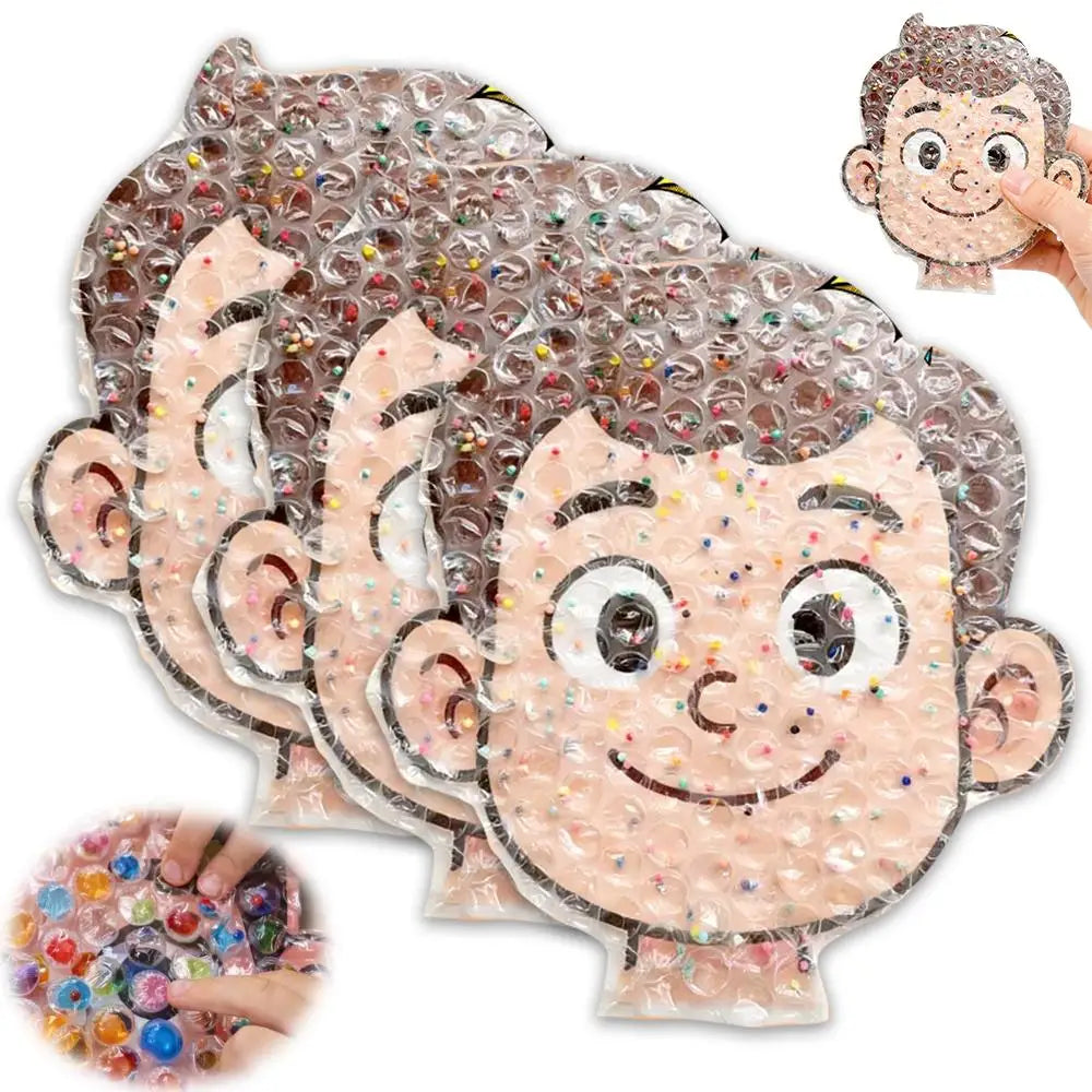 Pimple Popping Fidget Toy – Sensory Squeeze Toy for Kids & Adults Fidget Squeeze Toy PLUSH 3pcs