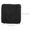 Wireless Speaker Protective Cover – Breathable Elastic Sleeve Speaker Protective Cover PLUSH Black
